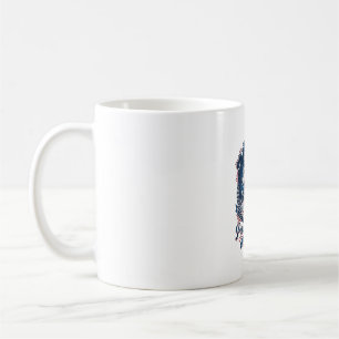 Patriotic Night Mission Patriot Wolf Military Insp Coffee Mug