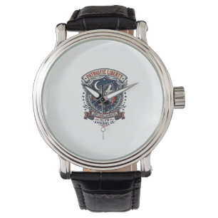 Patriotic Night Mission Patriot Wolf Military Insp Watch