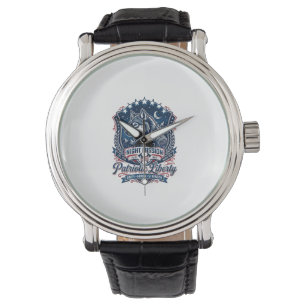 Patriotic Night Mission Patriot Wolf Military Insp Watch