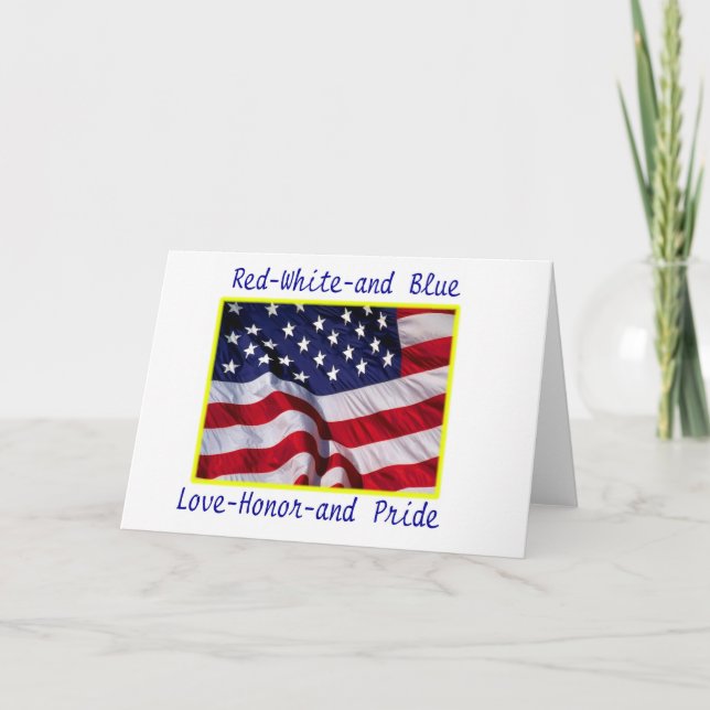 Patriotic Note Cards (Front)