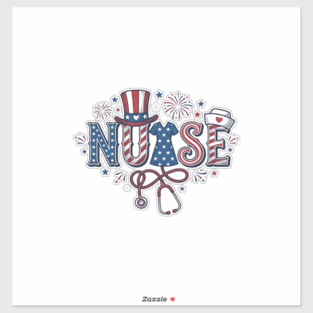 Patriotic Nurse Vintage Engraving Vector Design_1 (Sheet)