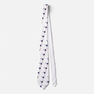 Patriotic Palmetto tree Tie