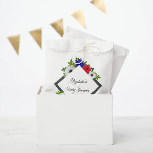Patriotic Panda Anemone Baby Shower Favour Bag
