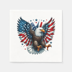 Patriotic Paper Napkins