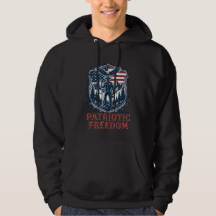 Patriotic Park Ranger Vector Graphic Tee_1 Hoodie