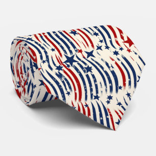 Patriotic Party Vibes Tie