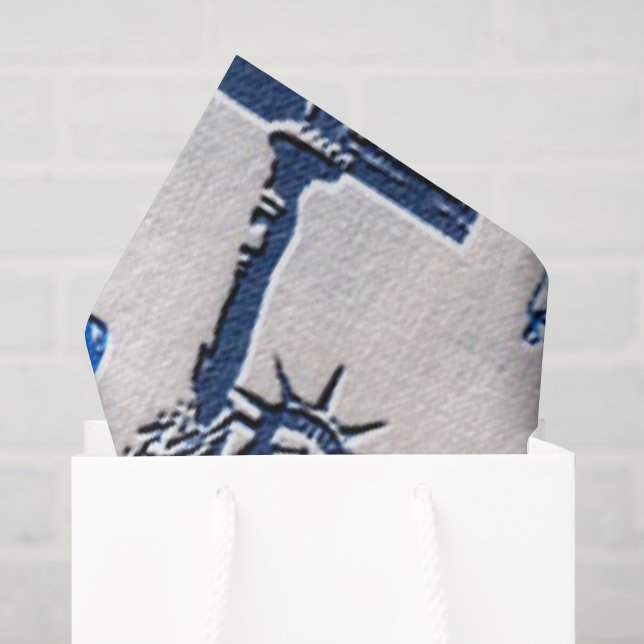 Patriotic pattern gift tissue paper (Gift Bag)