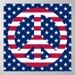 Patriotic Peace Poster