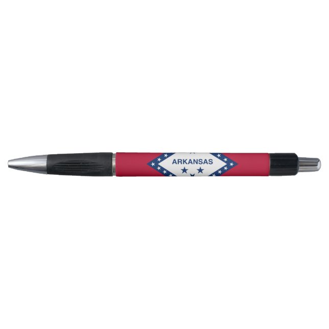 Patriotic Pen with flag of Arkansas State, U.S.A. (Front)