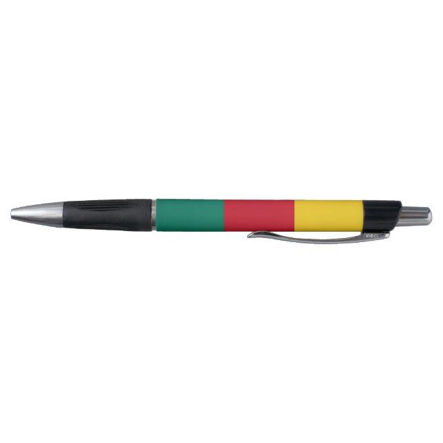 Patriotic Pen with flag of Cameroon (Bottom)