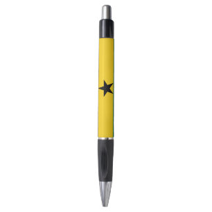 Patriotic Pen with flag of Ghana