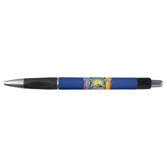 Patriotic Pen with flag of New York State (Front)