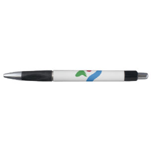 Patriotic Pen with flag of Seoul, South Korea