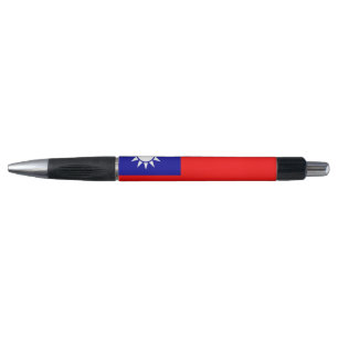 Patriotic Pen with flag of Taiwan