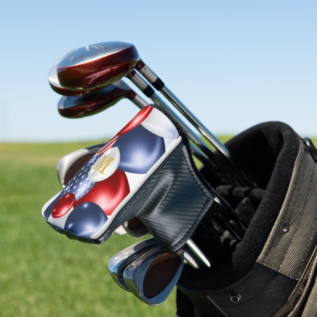 PATRIOTIC Personalised Golf Cover (In Situ)