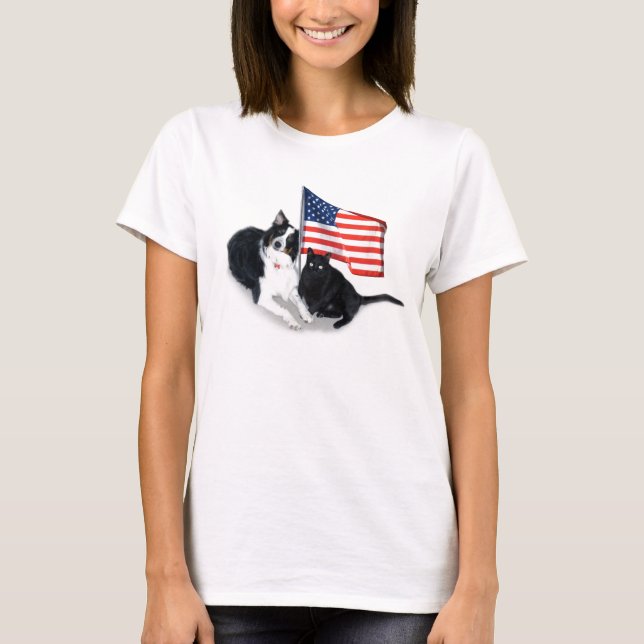 Patriotic Pets T-Shirt (Front)