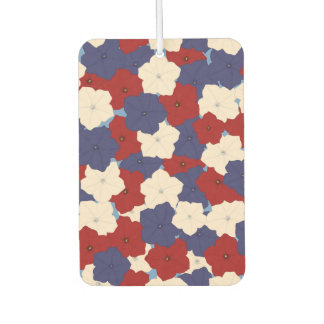 Patriotic Petunias Car Air Freshener
