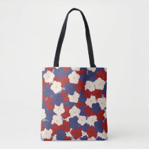 Patriotic Petunias Tote