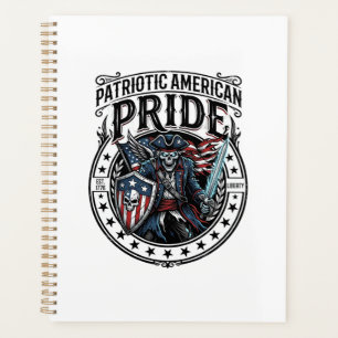 Patriotic Phantom Patriot Horror Monster Patriot 4 Planner
