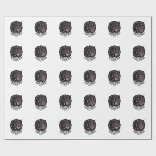 Patriotic Phantom Patriot Horror Monster Patriot 4 Wrapping Paper