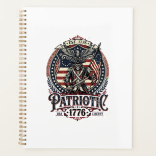 Patriotic Phantom Patriot Horror Monster Patriot I Planner