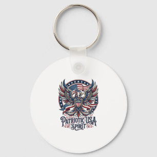 Patriotic Phoenix Hybrid Patriot Animal Hybrid Pat Key Ring