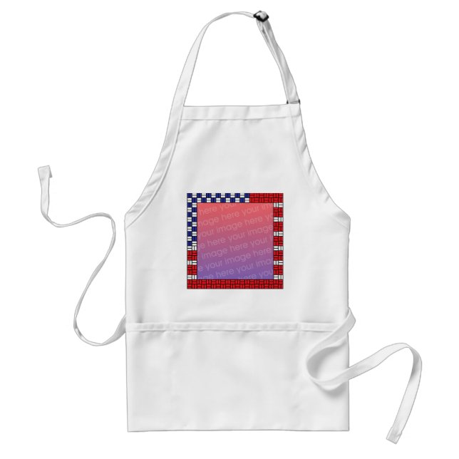 Patriotic Photo Apron (Front)