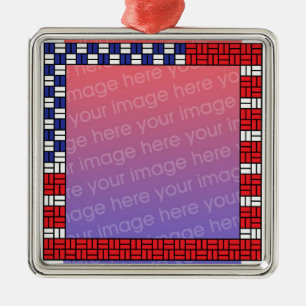 Patriotic Photo Ornament