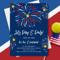 Patriotic Pickleball & Fireworks 4th of July Party