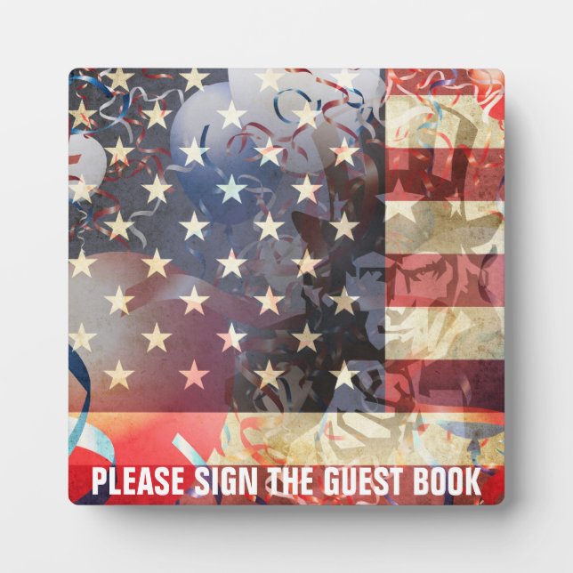 Patriotic  Plaque (Front)