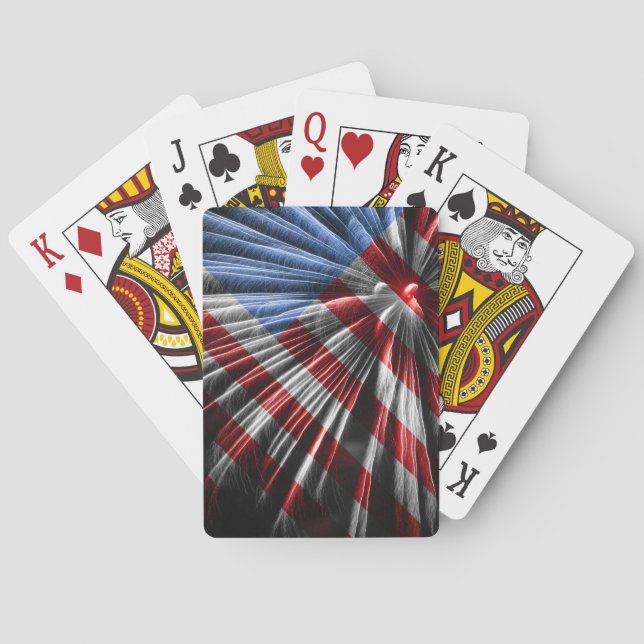 Patriotic Playing Cards (Back)