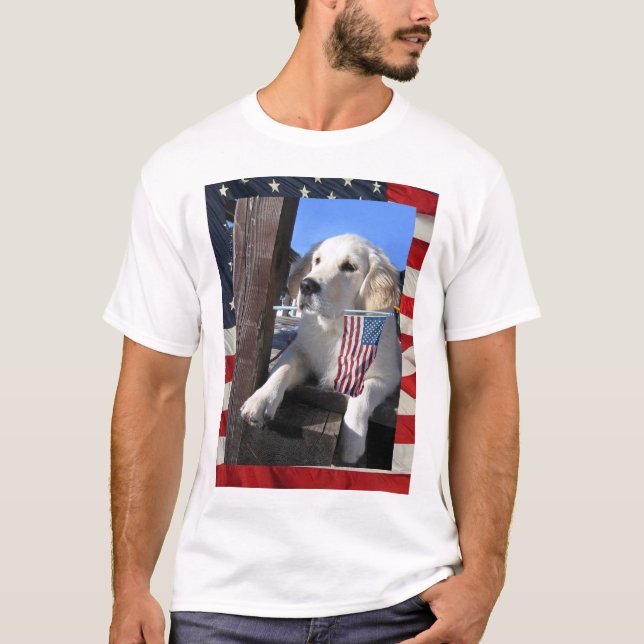 Patriotic Pooch T-Shirt (Front)