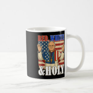 Patriotic Pope Leo Xiv Humour Design Coffee Mug
