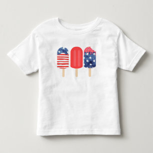 Patriotic Popsicle Toddler T-Shirt