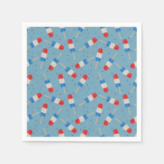 Patriotic Popsicles Napkin