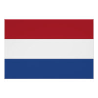 Patriotic poster with Flag of Netherlands