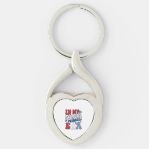 Patriotic Pregnant Era Vintage Pregnancy Shirt_1 Key Ring