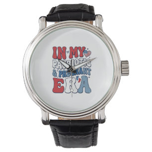 Patriotic Pregnant Era Vintage Pregnancy Shirt_1 Watch