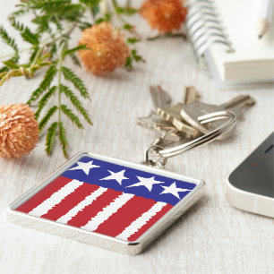 Patriotic Pride Key Ring