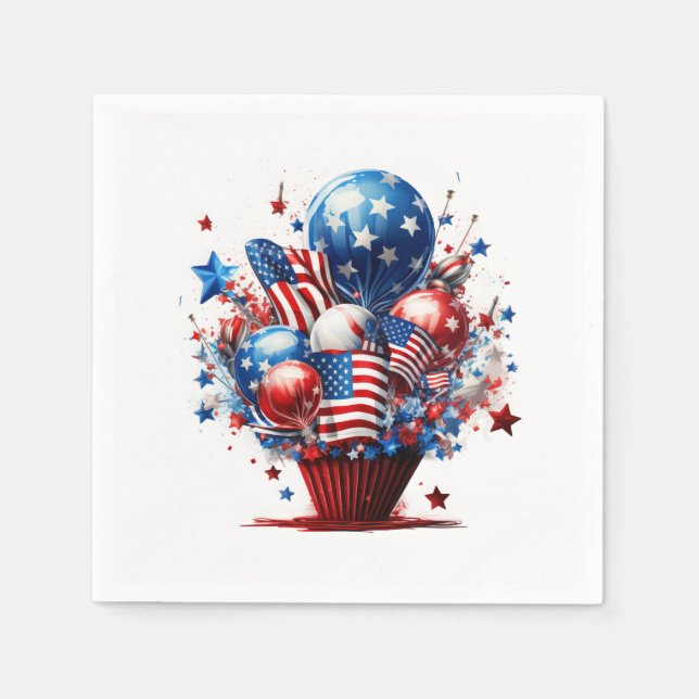 Patriotic Pride Napkin (Front)