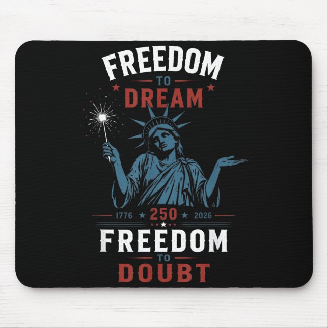 Patriotic Pride Vision Mouse Pad (Front)