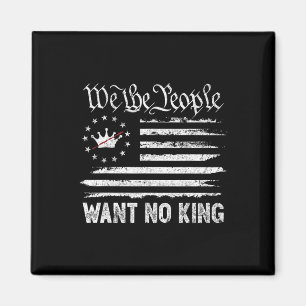 Patriotic Pro-democracy Protest June 14 No Kings I Magnet