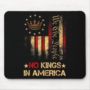 Patriotic Pro-democracy Protest June 14 No Kings I Mouse Pad