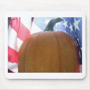 Patriotic Pumpkin Mouse Pad