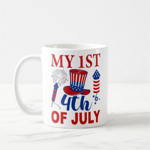 Patriotic Pup & Proud Dog Mum: 4th of July Dog Mix Coffee Mug