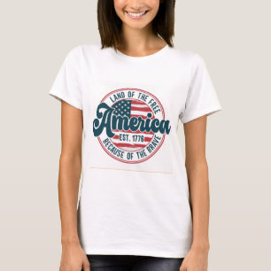 Patriotic Pup & Proud Dog Mum: 4th of July Dog Mix T-Shirt
