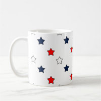 Patriotic Red White and Blue Stars