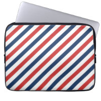 Patriotic Red White and Blue Stripes
