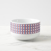 PATRIOTIC RED WHITE BLUE AMERICAN STARS STRIPES