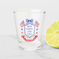 Patriotic Red White & I Do Bridal Shower